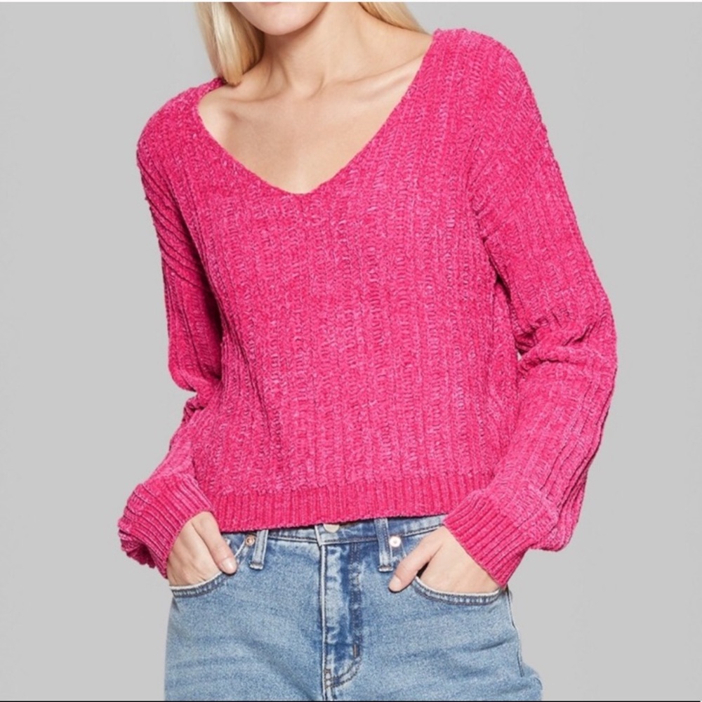 Wild Fable Pink Sweater